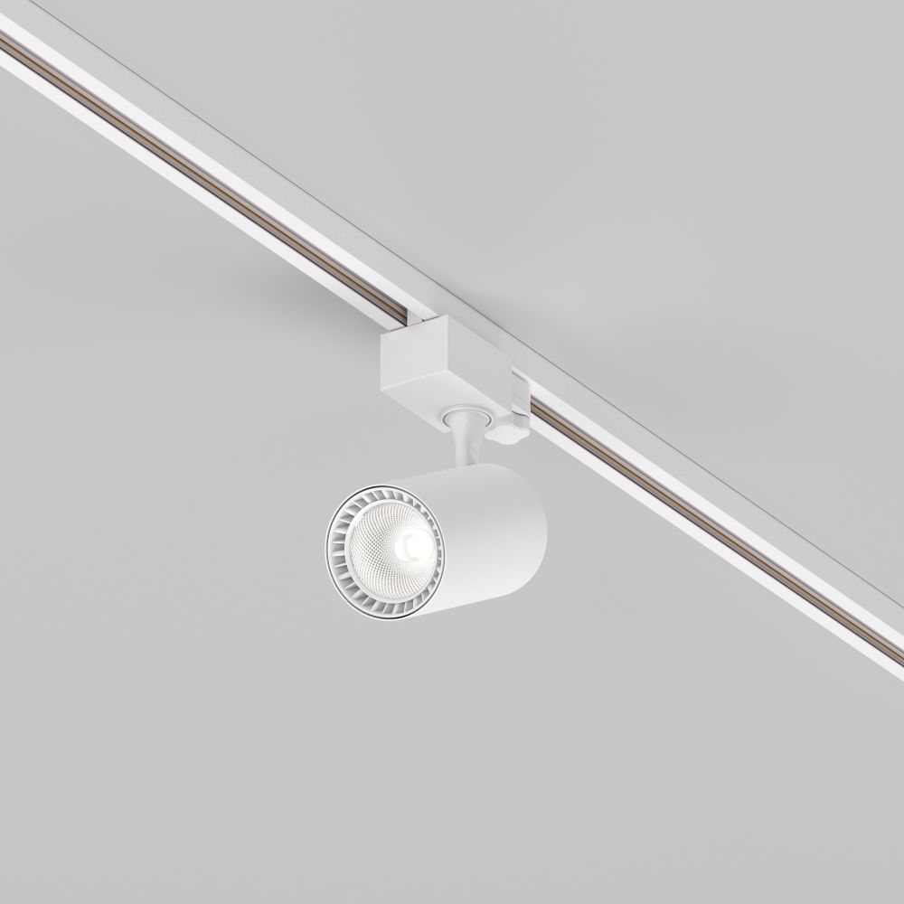 Трековый трехфазный светодиодный светильник Maytoni Trinity Vuoro TR029-3-10W4K-S-W