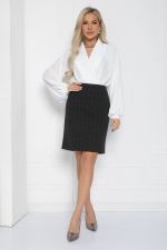 Юбка Шелли (серая) Ю12536-27 LT Collection