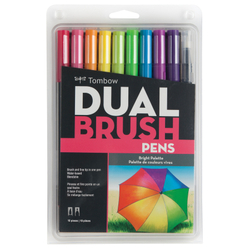 Набор Tombow AB-T Dual Brush 10 Bright Set