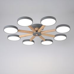 Потолочная Люстра Turna 8 Gray By Imperiumloft