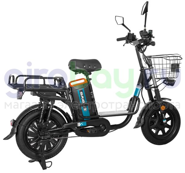 Электровелосипед SAIGE MONSTER GI 240W (60V/60Ah) - с двумя АКБ по 30Ah