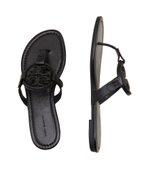 кожаное вьетнамки miller pave TORY BURCH - черный(145945)