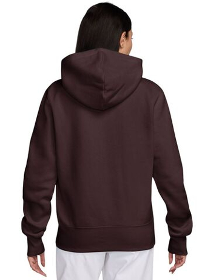 Женская Кофта теннисная Nike Sportwear Phoenix Fleece - burgundy crush/sail