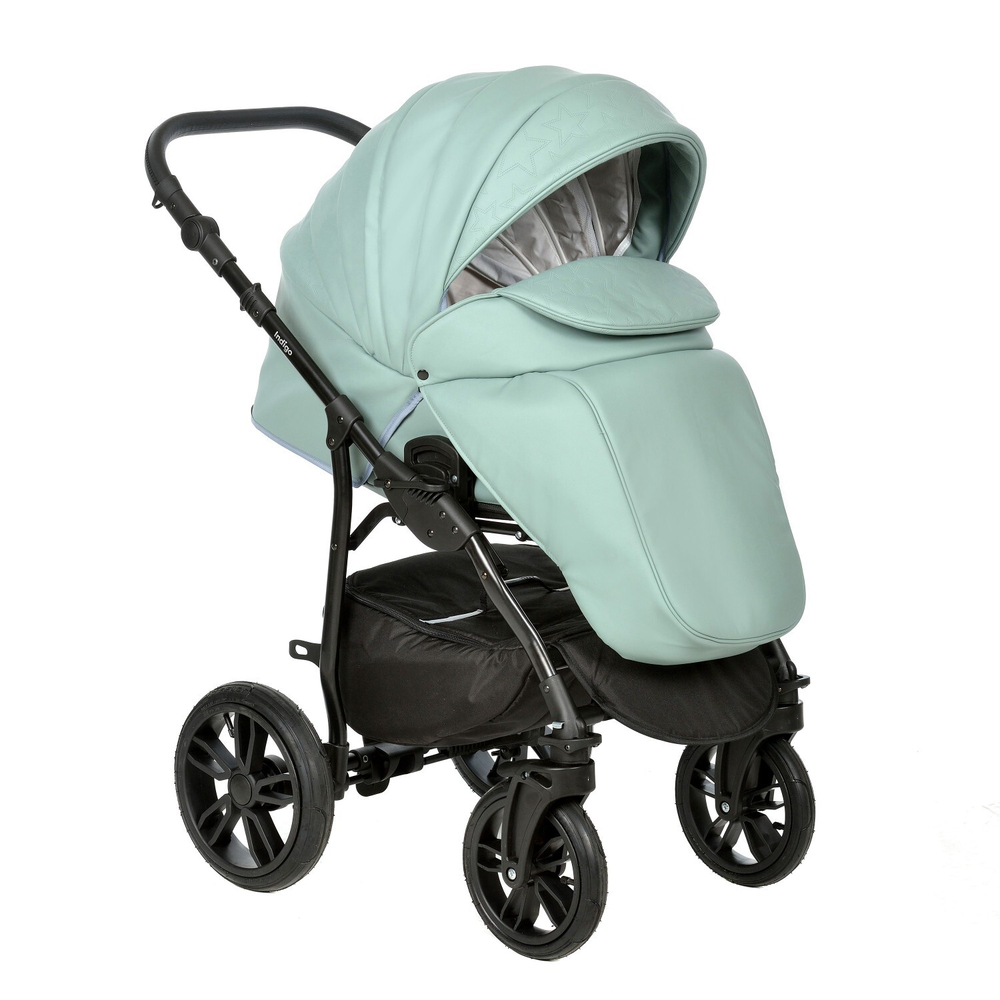 Коляска 2в1 INDIGO Special is 05 (шалфей кожа)