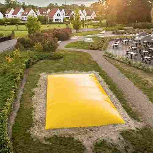 Надувная подушка для установки в грунт «Солнечный остров», 12×9×2 м