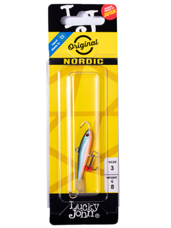 Балансир Lucky John NORDIC 3 с тр. 35мм/58 блистер