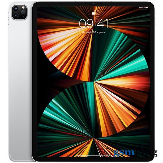 Apple iPad Pro 12,9" M1 2021 256Gb Wi-Fi + Cellular Silver MHR73RU/A