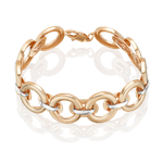 Браслет из комбинированного золота