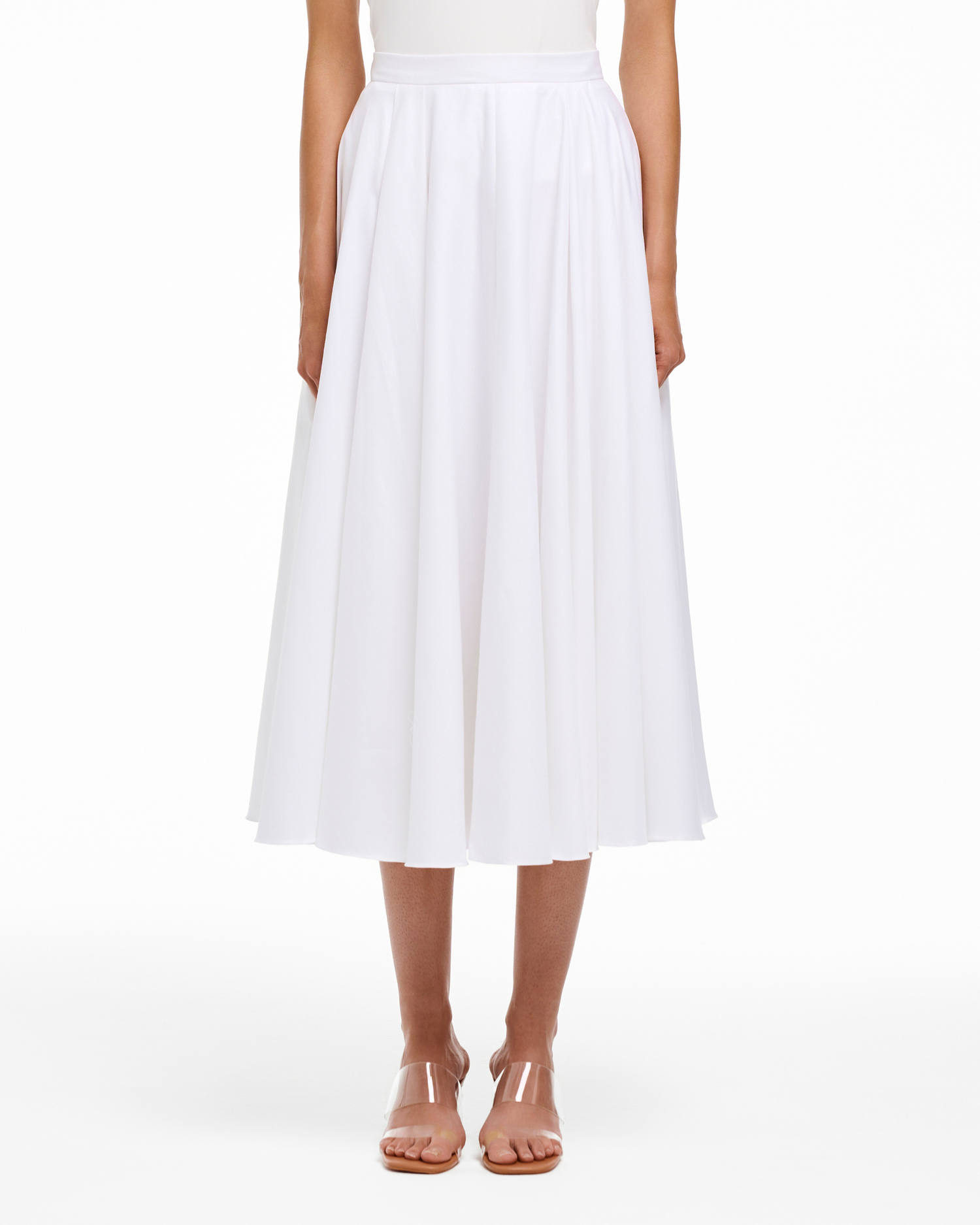 Юбка Neige (Нэж) из хлопка белая