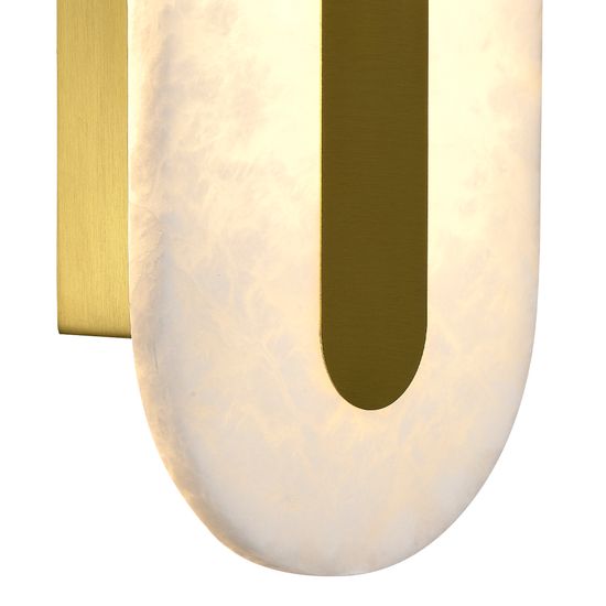 SL6139.201.01 Светильник настенный ST-Luce золотистый/белый LED 1*6W 3000K / 4000K / 6000K GEOM