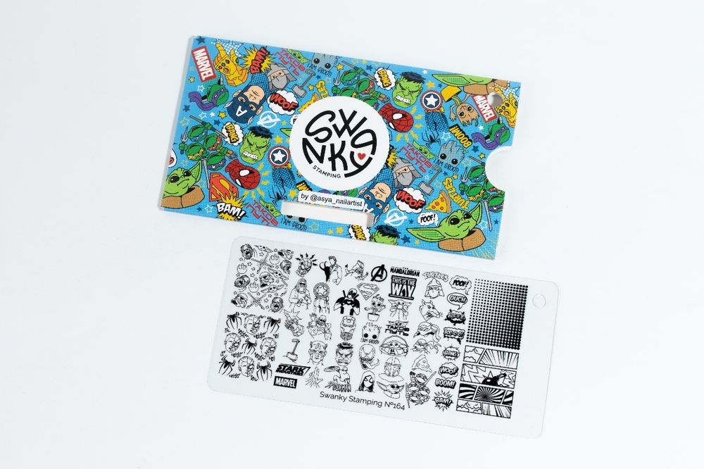 Swanky Stamping Пластина для стемпинга 164