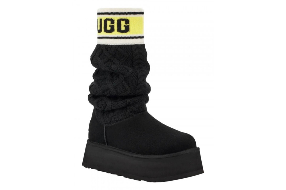 UGG Classic Sweater Letter Black