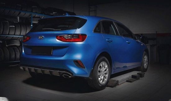 Диффузор заднего бампера для Kia Ceed III