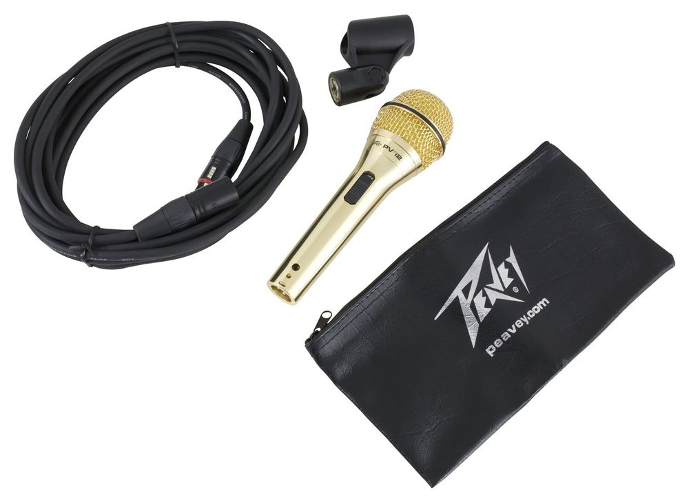 Peavey PVi 2G Gold Microphone - XLR