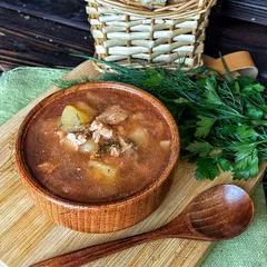 Суп красный рыбный с сельдереем / 320 мл