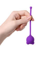 Вагинальный шарик A-Toys by TOYFA Tigo, силикон, фиолетовый, 12,4 см, Ø 2,7 см