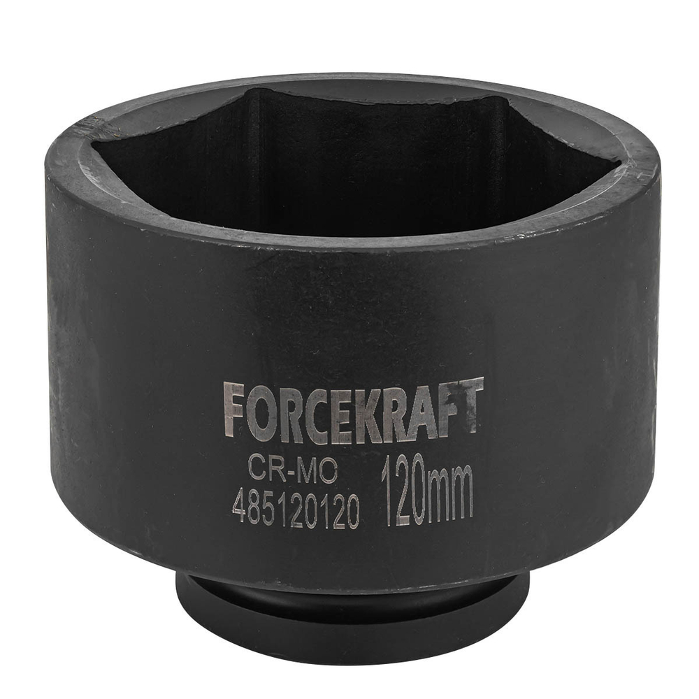 Головка ударная глубокая 1'', 120мм (6гр.) FORCEKRAFT FK-485120120