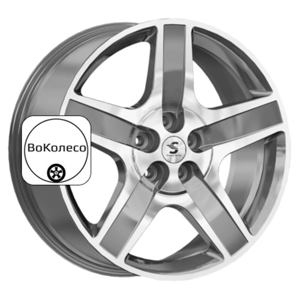 8,5x20/5x120 ET47 D72,6 КР008 (Discovery 5) Diamond Gloss Graphite Premium Series