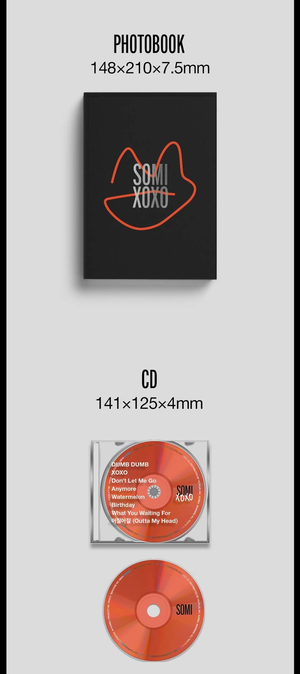 Альбом JEON SOMI - THE FIRST ALBUM [XOXO]