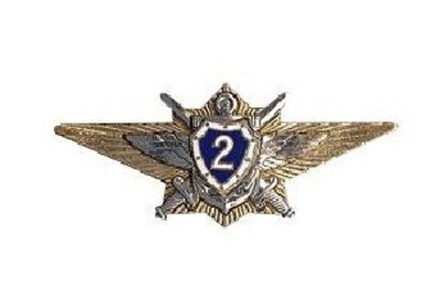 Значок Классность офицерского состава ВС РФ 2 класс