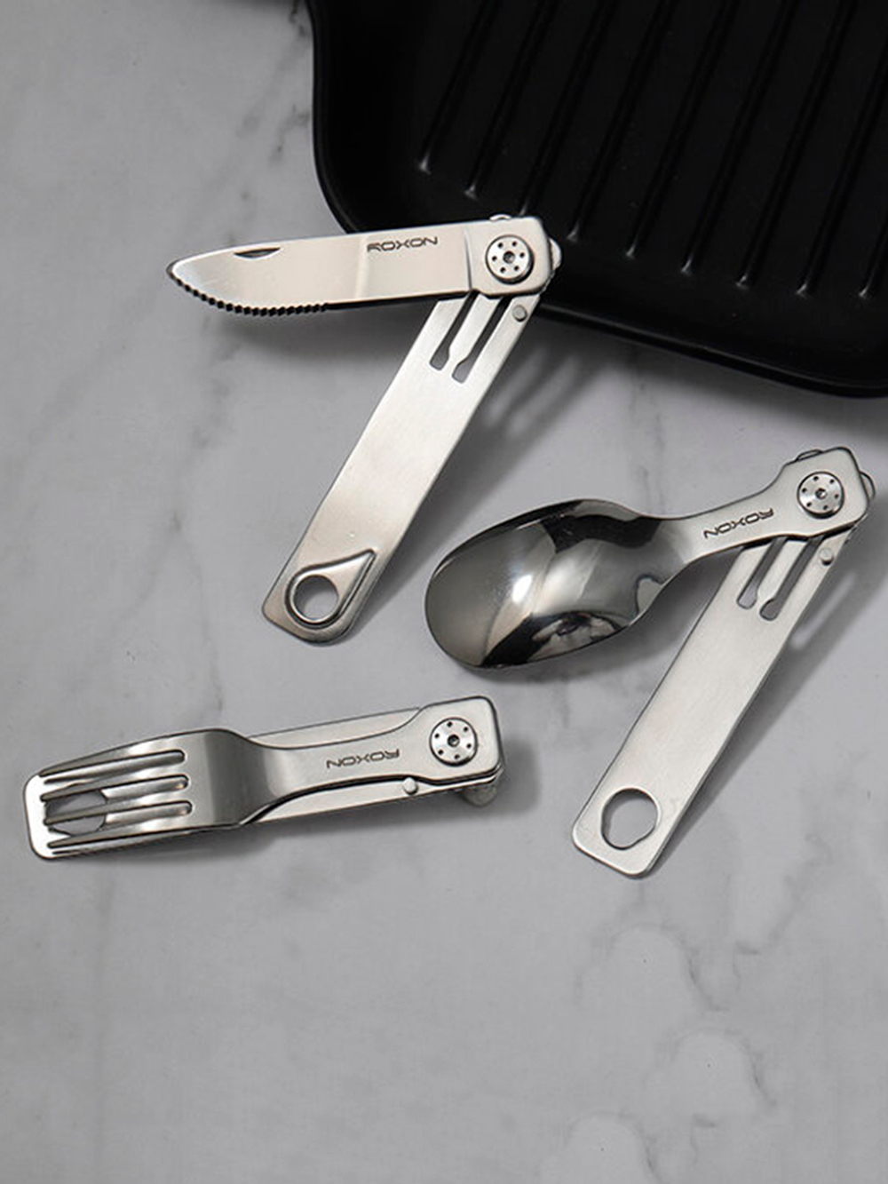Походные столовые приборы Roxon C1 ( C1S )