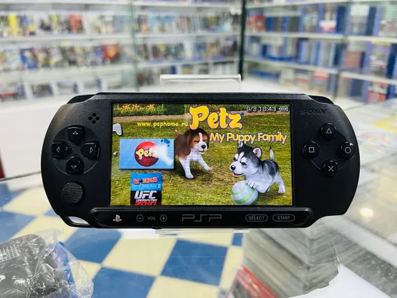 Игровая приставка Sony PSP E1008 Street, Black, S/N: AD20377437