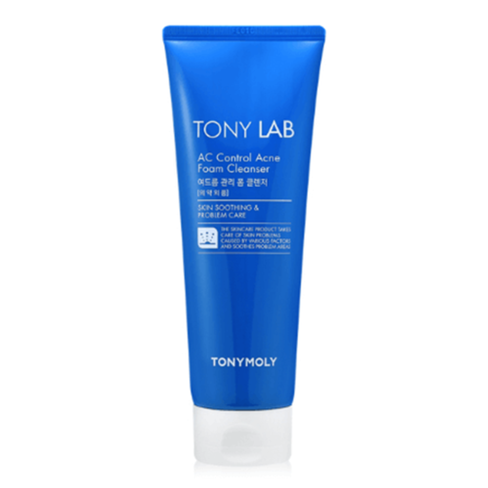 Tony Moly Пенка антибактериальная для умывания - Lab AC control acne foam cleanser, 150мл