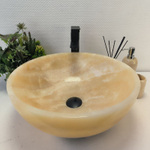 Раковина из оникса Bowl Yellow TinLip BO-62943 45*45*17 39