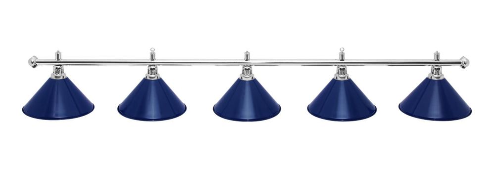 Светильник Fortuna Prestige Silver Blue 5 плафонов