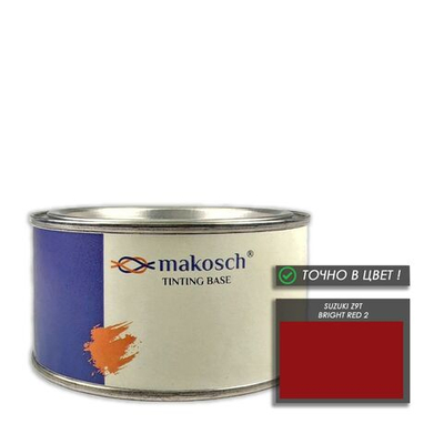 Автоэмаль makosch/SUZUKI Z9T, Базовая эмаль, красный, база, 200мл.