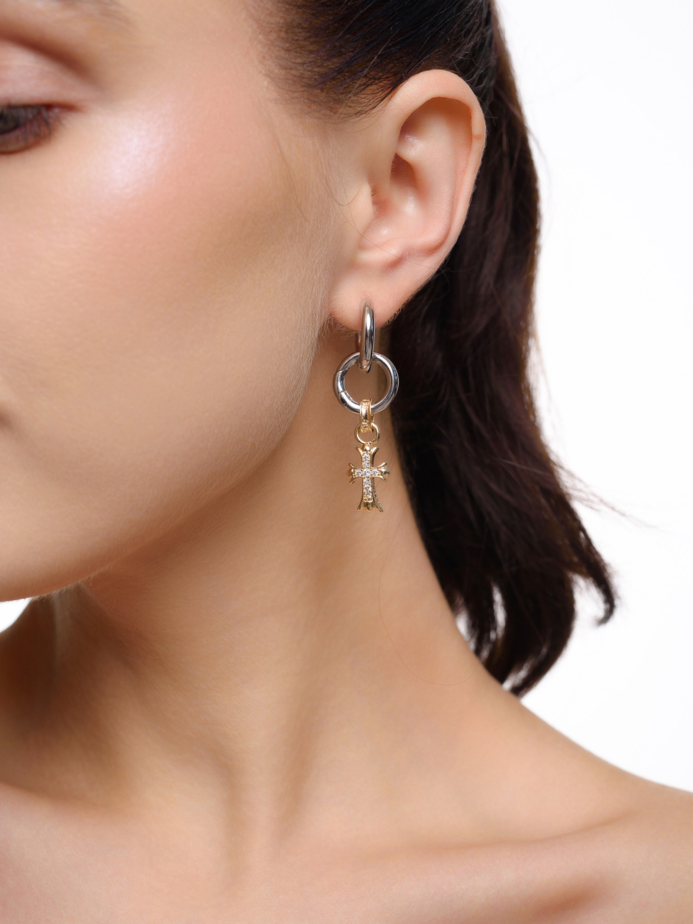 Серьги "Vintage" Bicolor