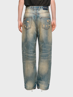 Джинсы MISBHV Baggy Denim Trousers Dirt Denim