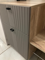 Прихожая Олива ПР-04 Муссон софт (серый) MF14