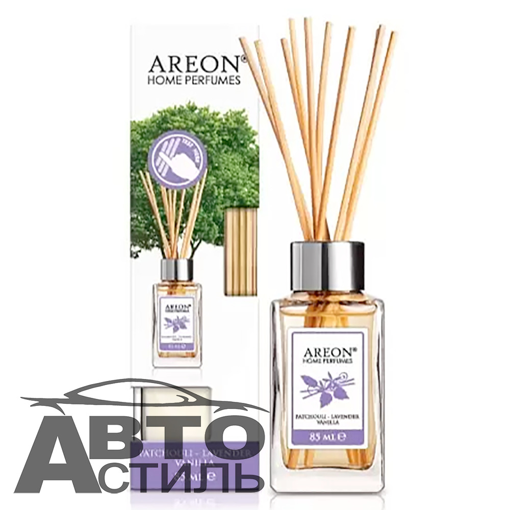 Ароматизатор-диффузор  AREON Sticks 85мл Пачули+Лаванда+Ваниль (Patchouli-Lavender-Vanillа)