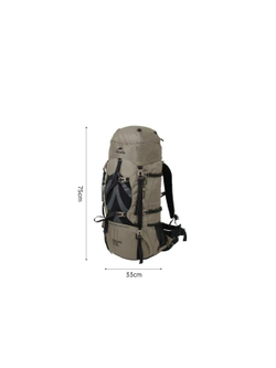 Рюкзак туристический Naturehike 70 л, коричневый