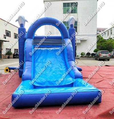 Коммерческий надувной батут "На волне"