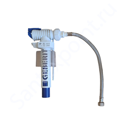 Заливная арматура Geberit c гибкой подводкой 350 мм. с подключением 3/8 дюйма.