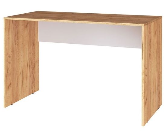 Кабинет КВАРТЕТ-13 (1) дуб крафт золотой / белый поры дерева