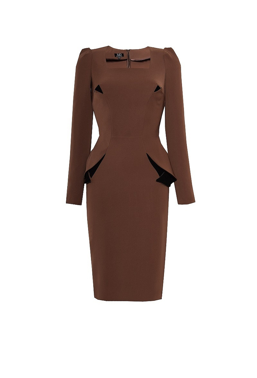 Платье "Кошка" коричневое LE-10-15FW