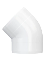 Колено круглое угол 45 D100 10ККП 45 ERA