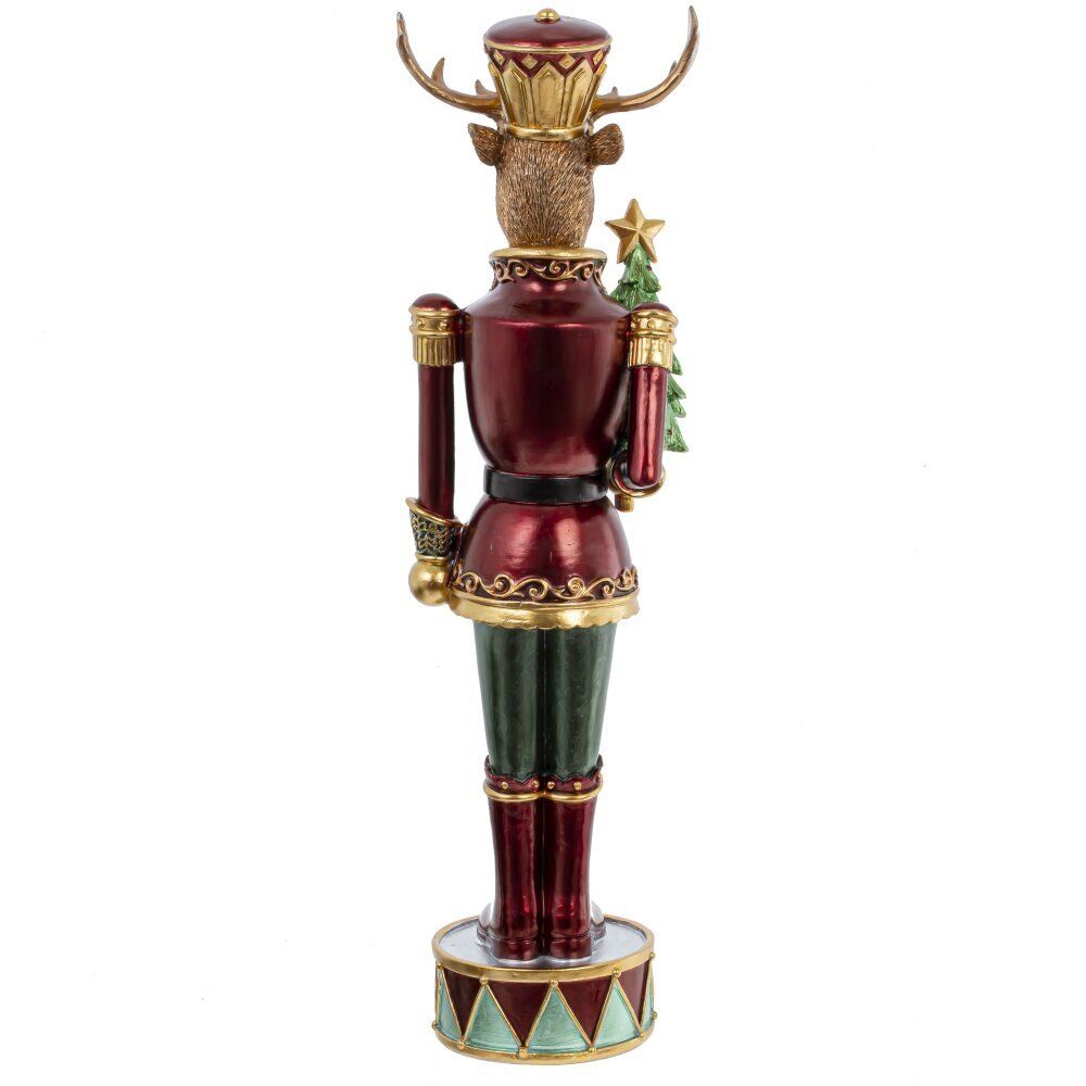 GAEM Фигурка декоративная "Солдатик-олень", L11 W9 H41 см