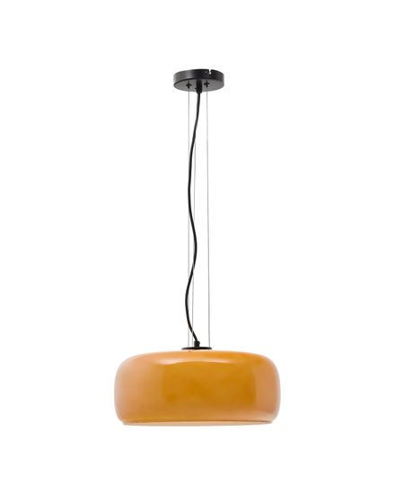 Подвесной светильник Reig из оранжевого стекла Ø 38 см