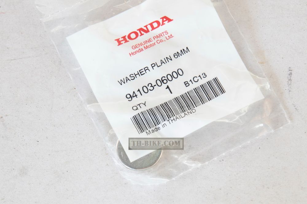 94103-06000. WASHER, PLAIN, 6MM