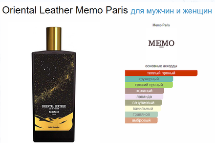 Memo Oriental Leather (duty free парфюмерия)