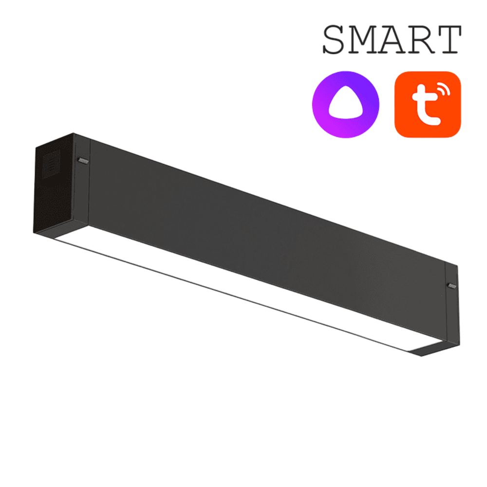 COLIBRI SMART трековый светильник LONDON черный, 10W, 2700-6000K, 900ЛМ, D220*25*40, 30 шт/кор