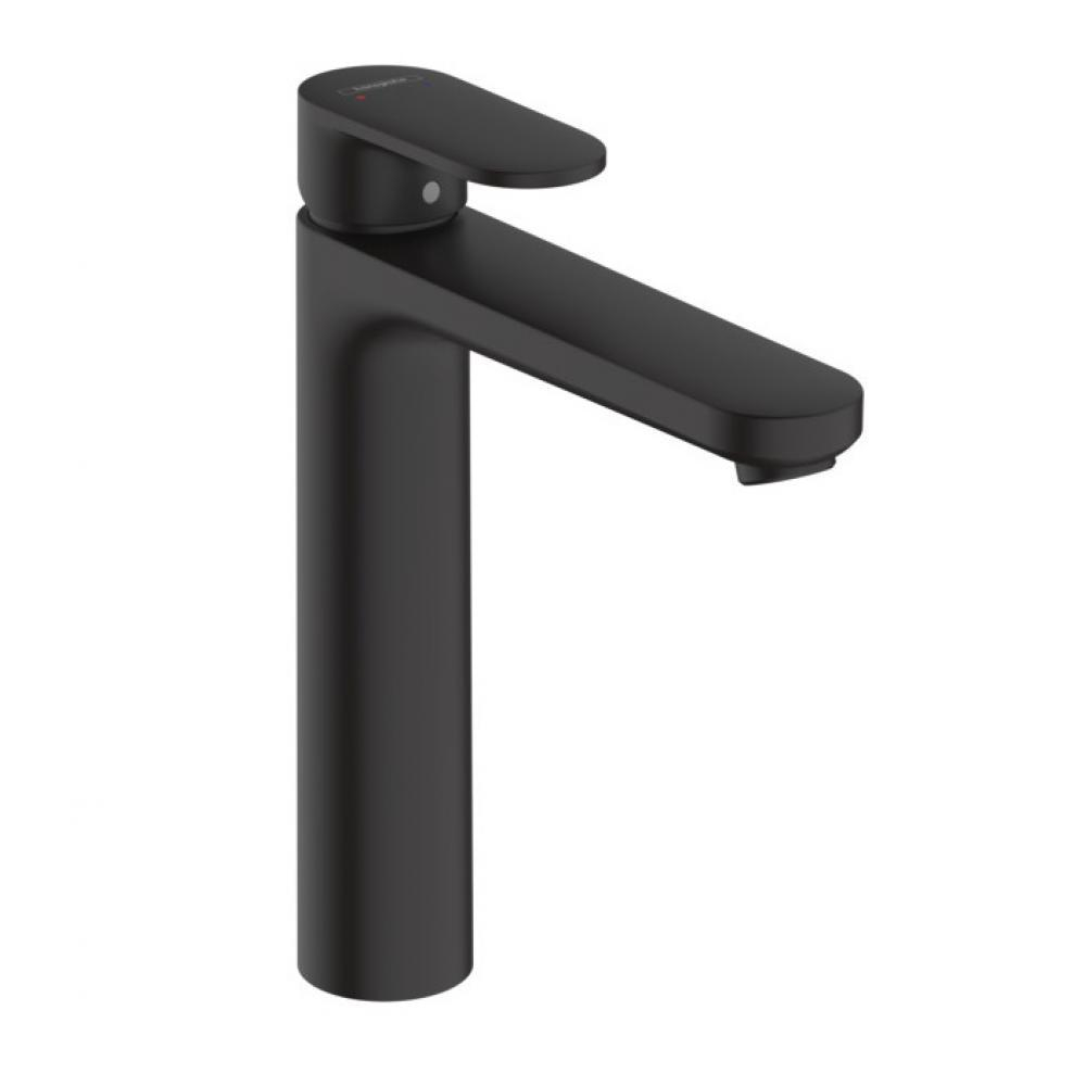 Смеситель для раковины 230, со сливной гарнитурой Vernis Blend Hansgrohe 71552670, матовый черный