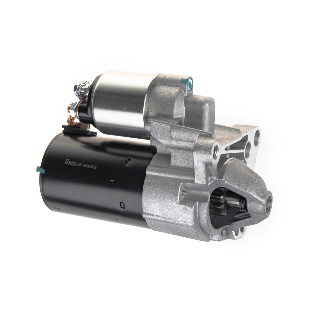 Стартер (12V/1,1kW/11 зубьев) RENAULT GANZ GIP14006