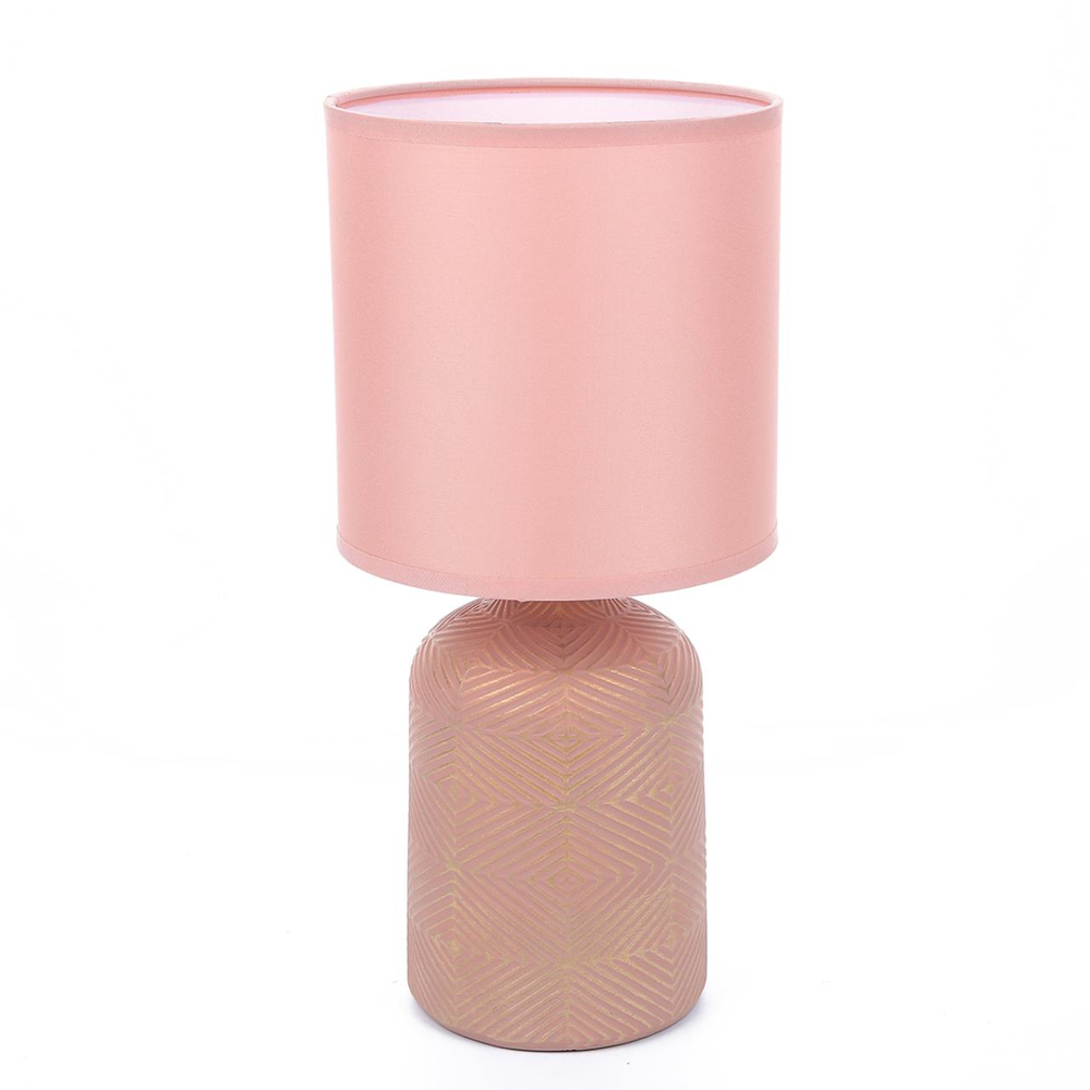 8221/1T MODERNI LN26 495 терракота, керамика/текстиль Настольная лампа Е27 1*60W 220V NIANA