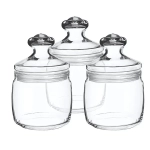 Банка с крышкой ЧЕШНИ 3 шт. 500 мл