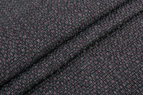 BLIK 5 мебельная ткань, рогожка, фиолетовый, ширина 1,4 м